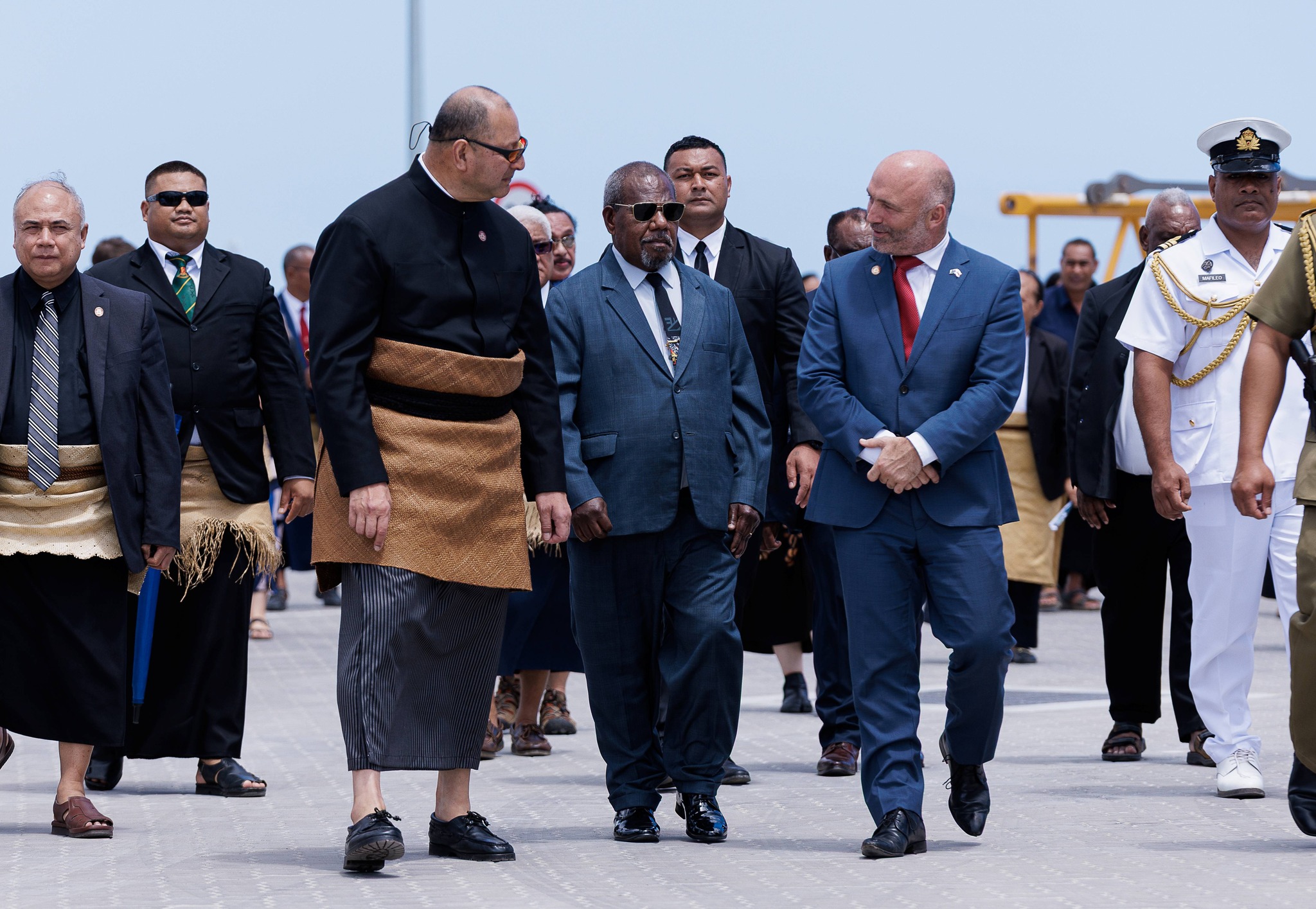 King launches major upgrade of Tonga’s key port