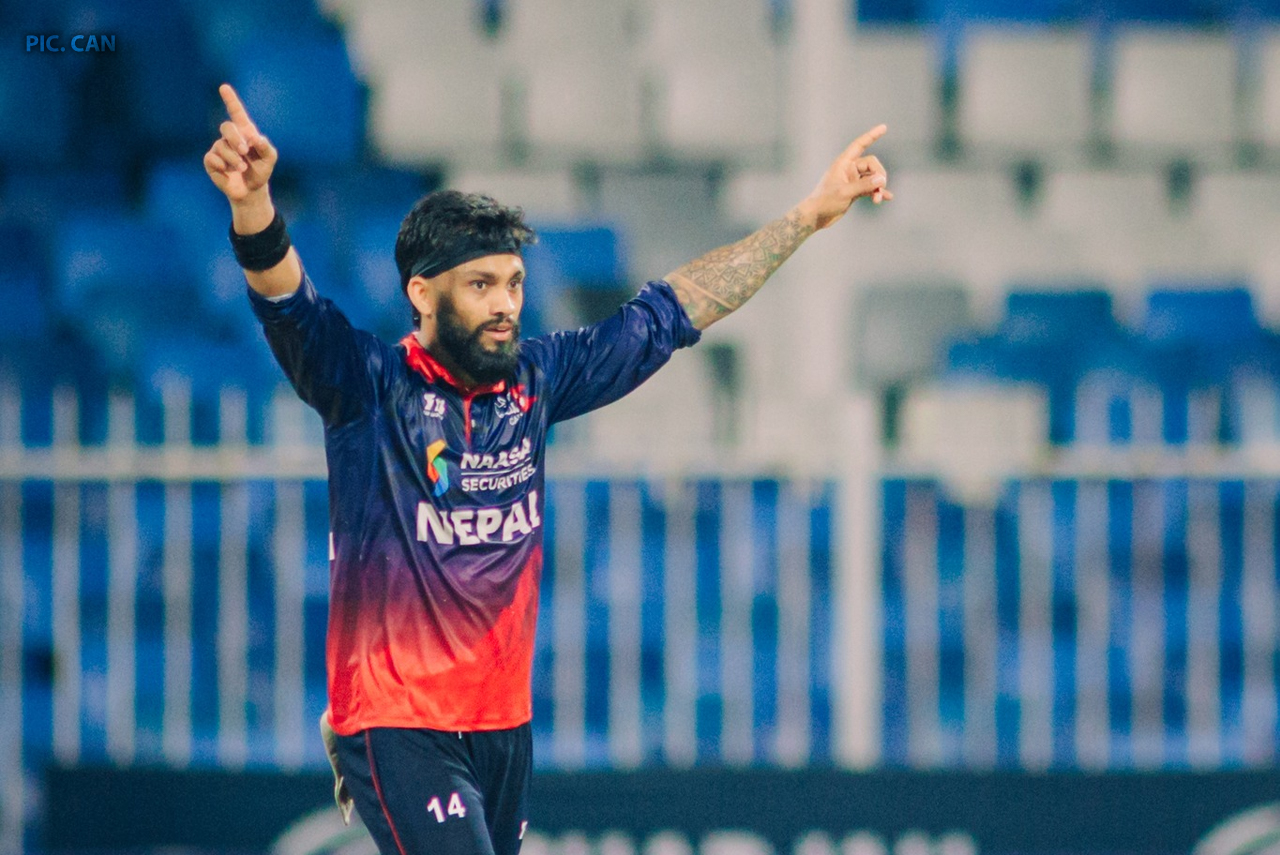 Kushal Bhurtel shines as player of the series in Unity Cup