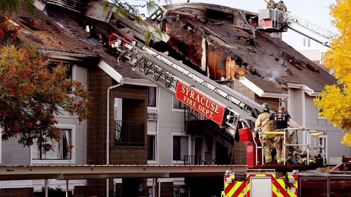 Layton apartment fire deemed not suspicious or human-caused, officials say