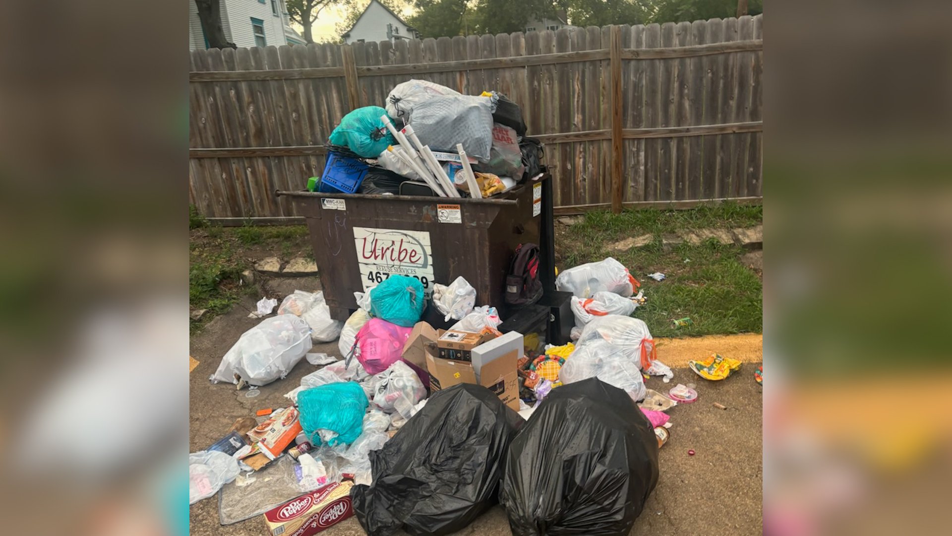 Lincoln trash service sees spike in loose garbage left on curbs