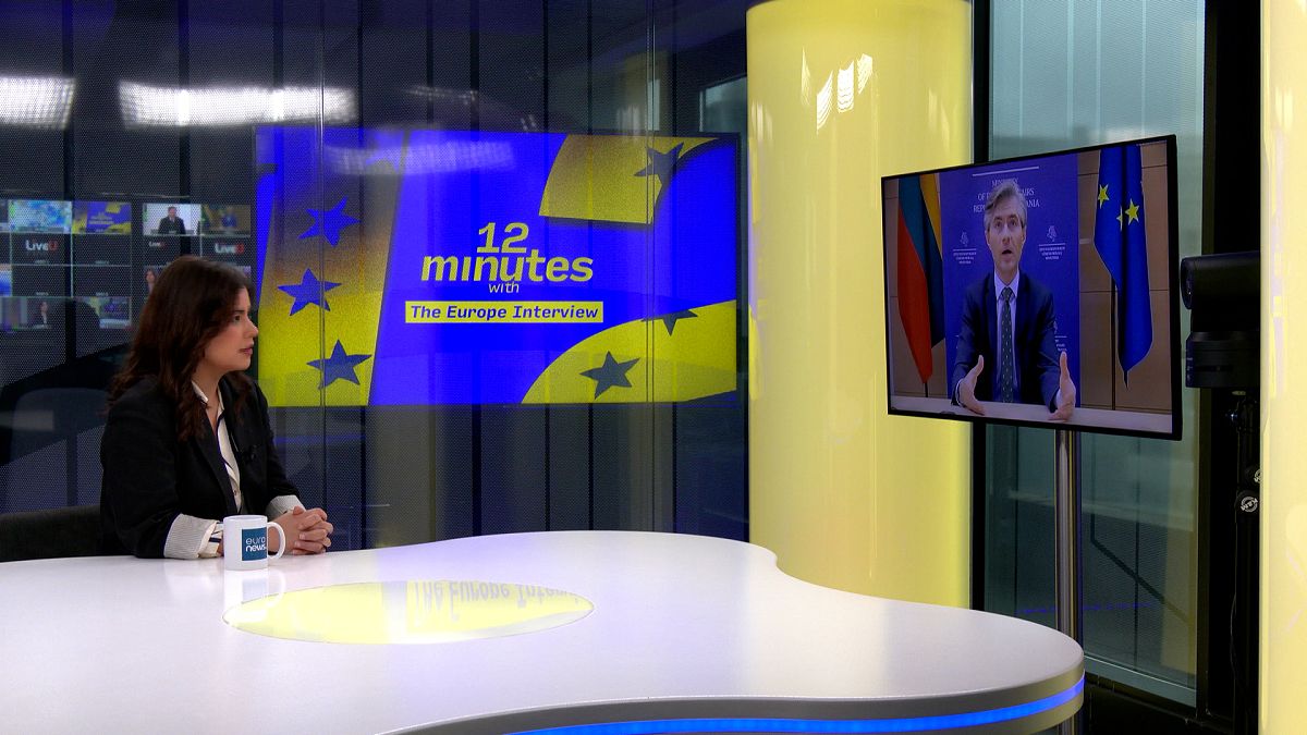 Lithuanian FM tells Euronews EU must bolster eastern flank now