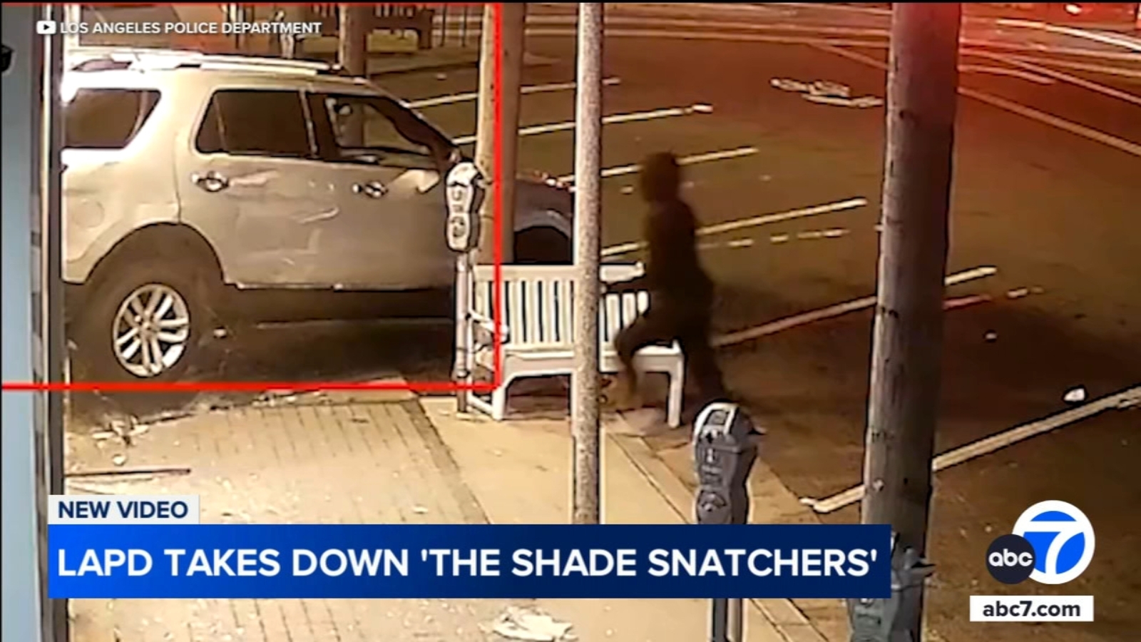 Los Angeles police take down smash-and-grab burglary ring dubbed 'The Shade Snatchers'