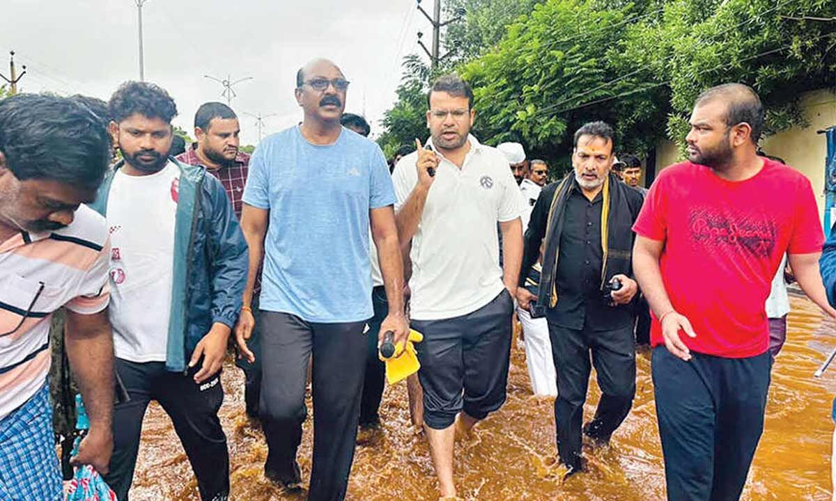 MLAs on toes to join relief measures in Montha-hit areas