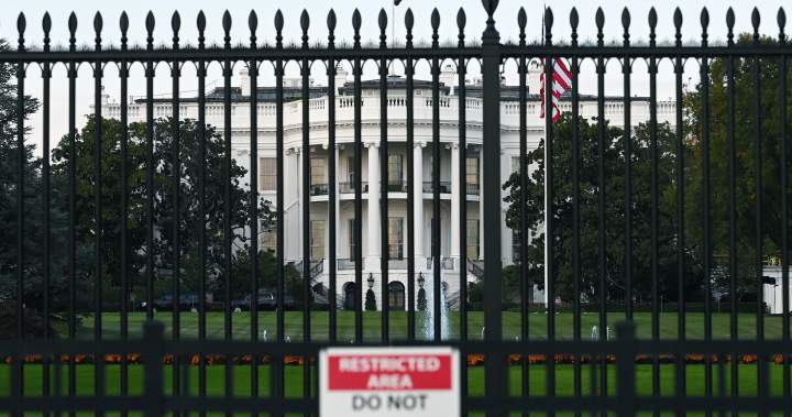 Man in custody after driving into White House security gate: Secret Service - National