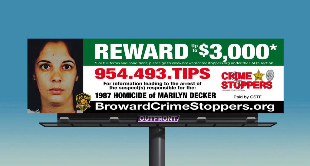 Man suspected in 1987 murder of woman in Davie identified