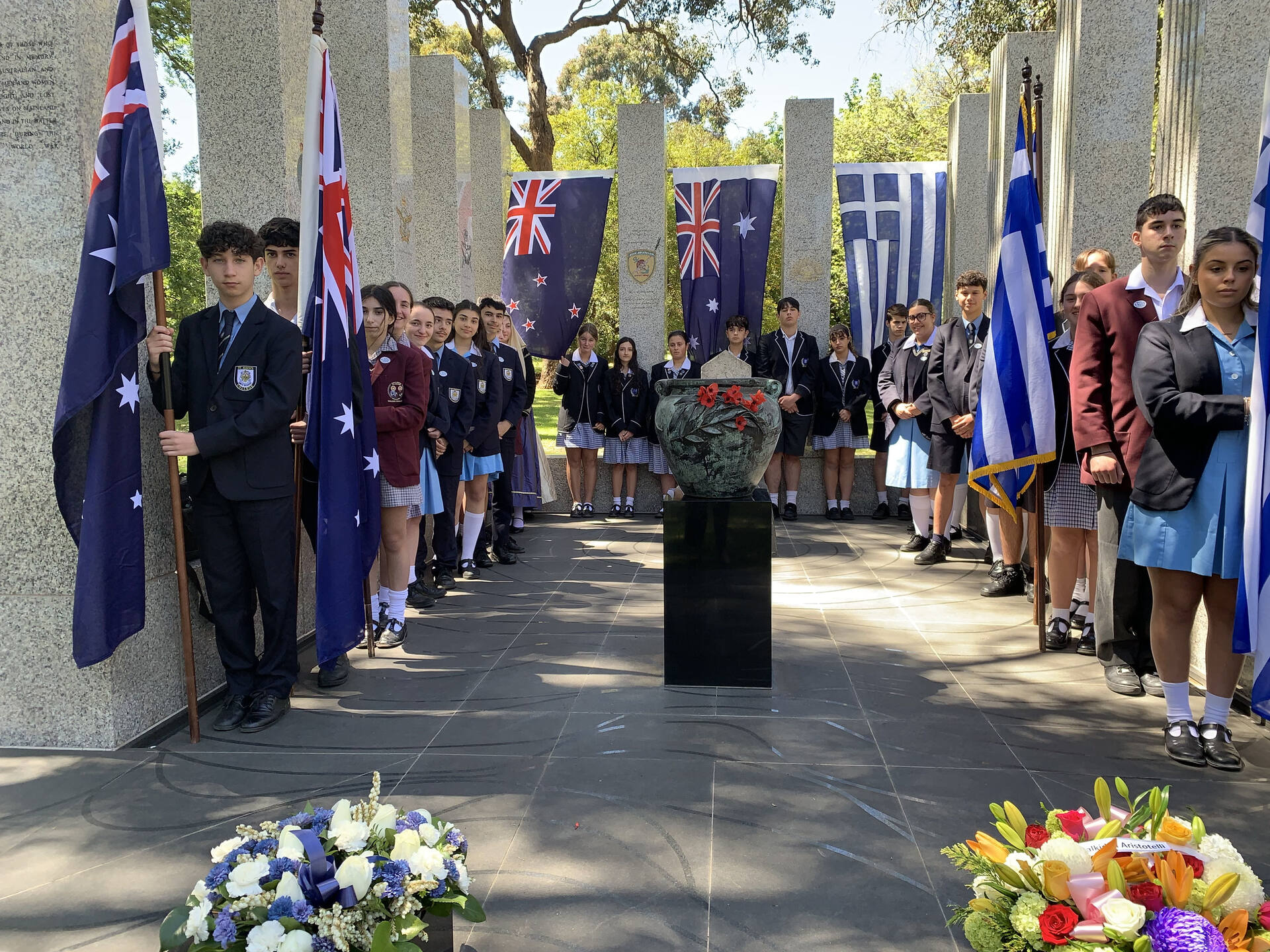 Melbourne commemorates OXI Day with ceremony at the Hellenic-Australian Memorial