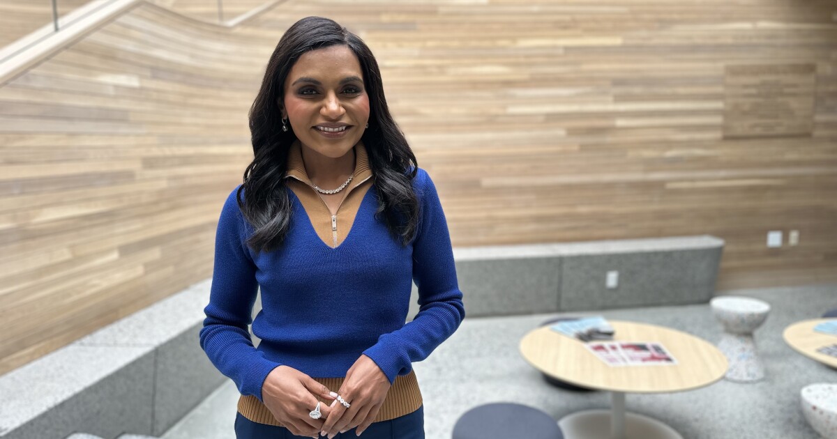Mindy Kaling hopes her new theater at Dartmouth is ‘a place that's filled with laughter’
