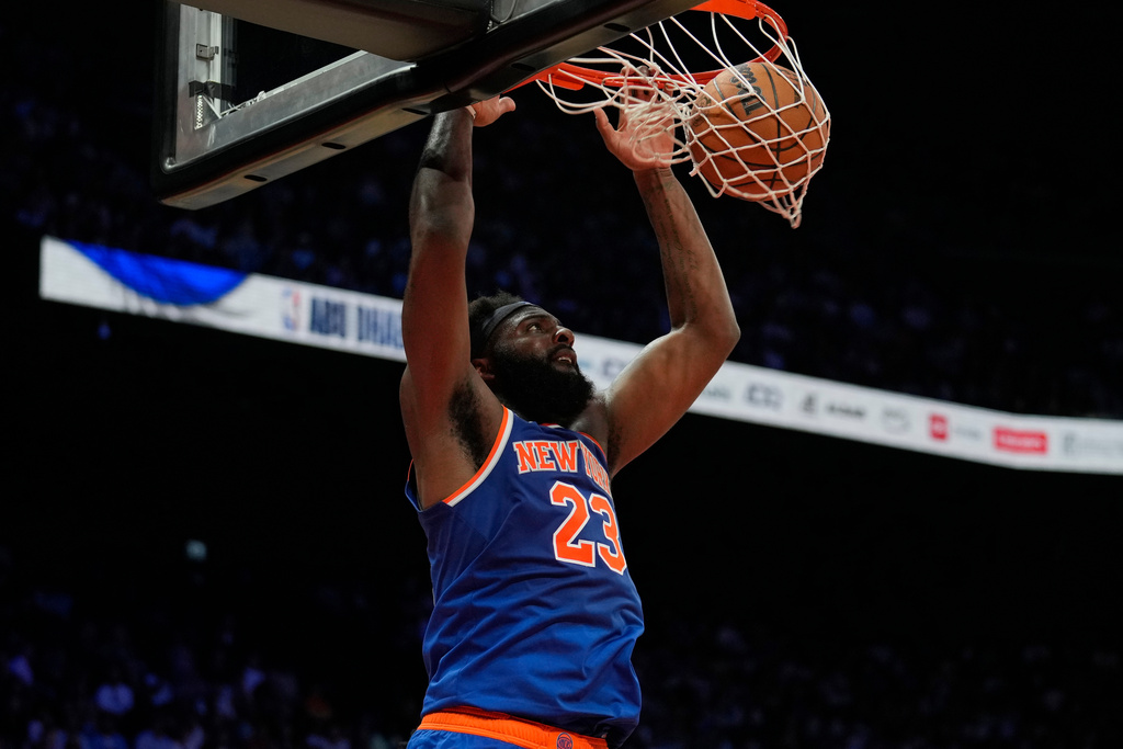 Mitchell Robinson back in Knicks starting lineup