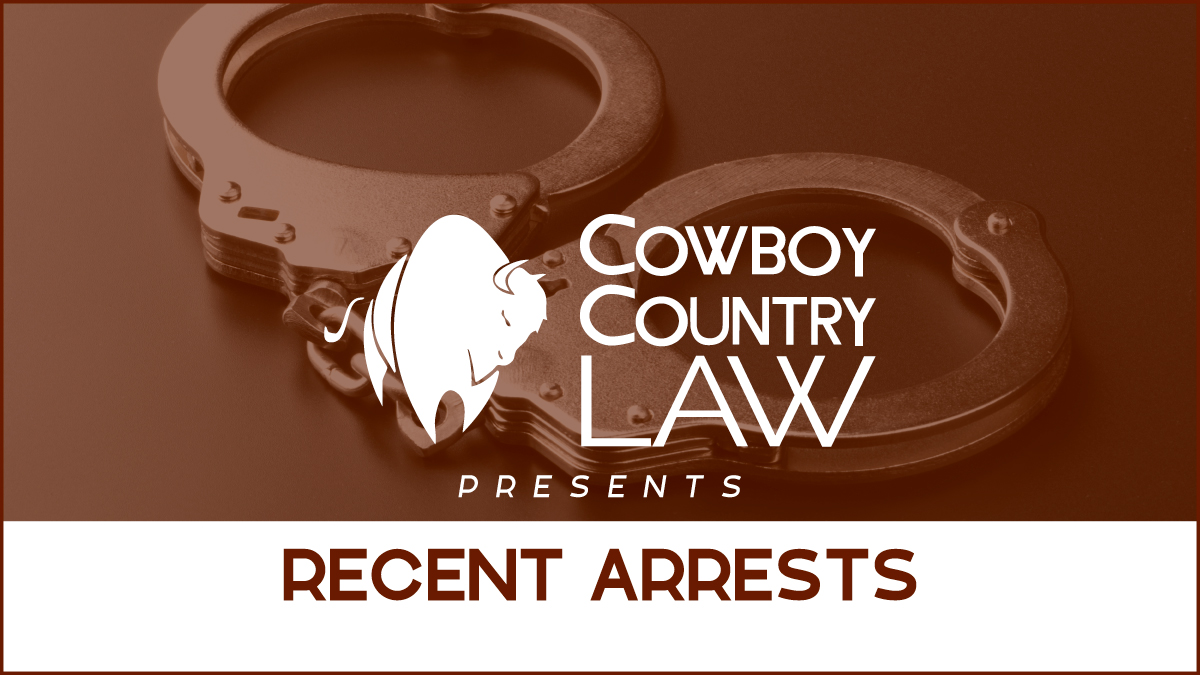Natrona County Recent Arrests (10/30/25-10/31/25)