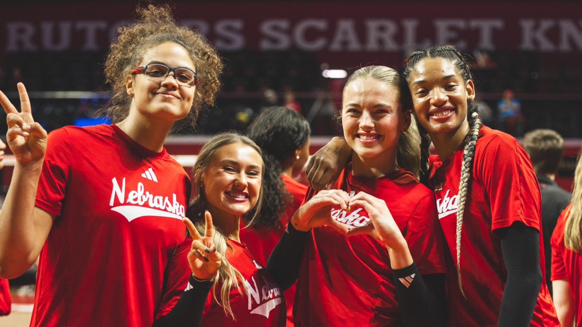 Nebraska volleyball secures fifth straight sweep with win over Rutgers