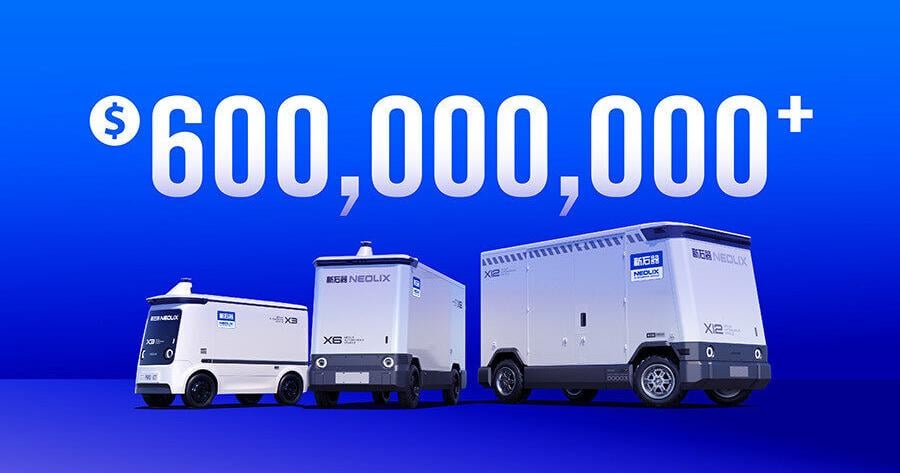 Neolix Raises US$600+ Million in Series D Funding, Setting New Record for Private Financing of China's Autonomous Driving Industry | Press Releases