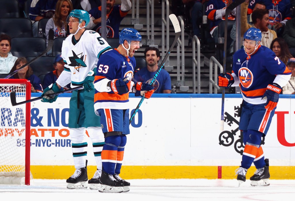 New York Islanders, Matthew Schaefer too much for San Jose Sharks