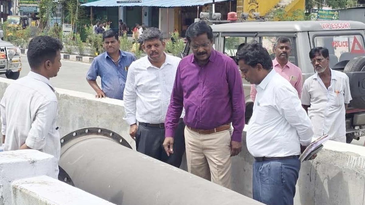 New water pipeline from Sathanur dam to Tiruvannamalai nearing completion