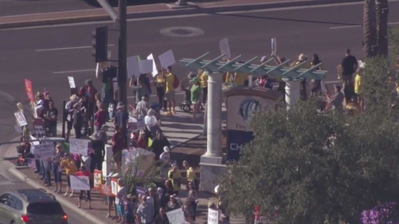 No Kings Day protests in the Phoenix area