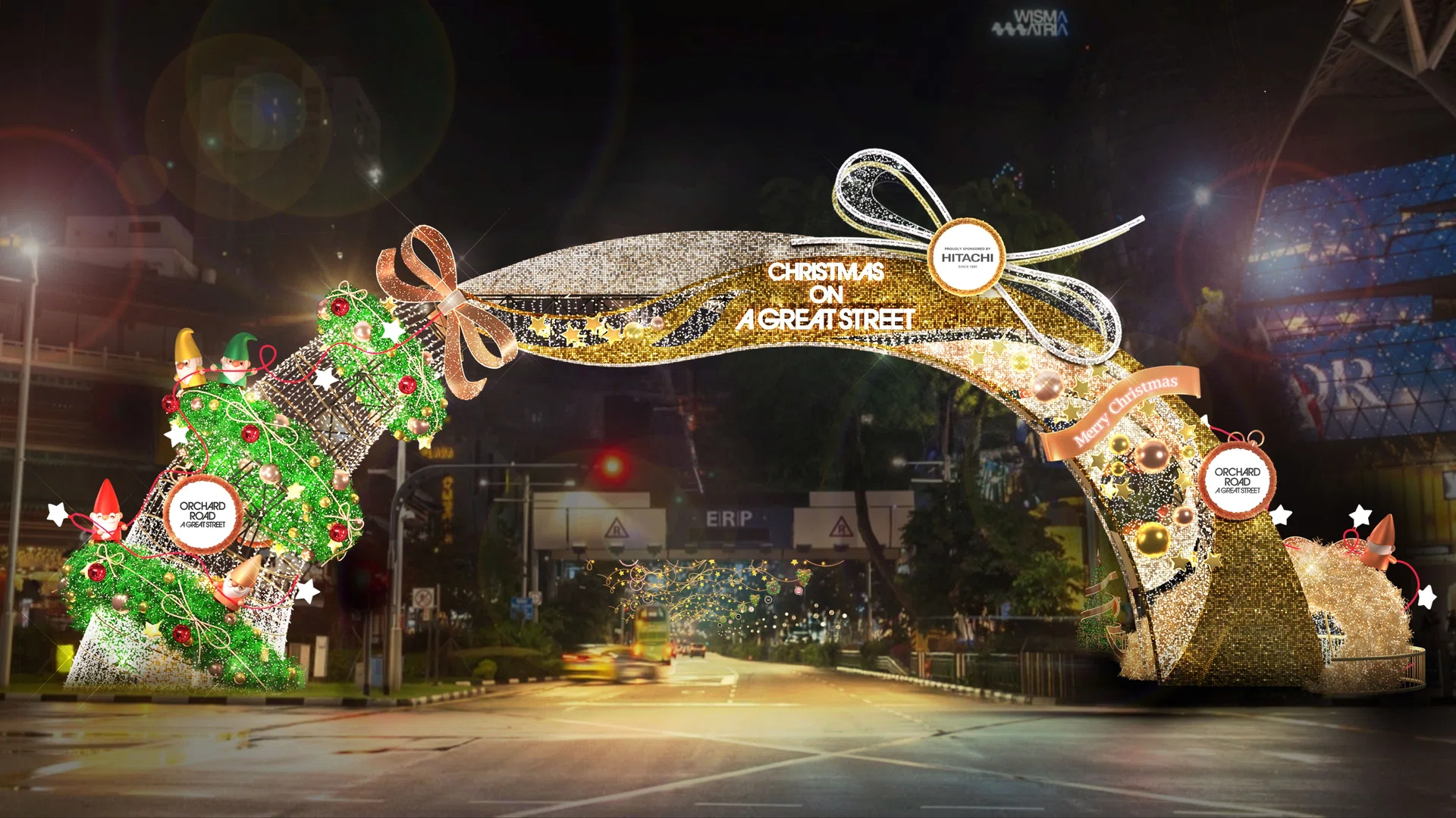 Orchard Road Christmas light-up “on track” for higher visitorship this year, possibly from more tourists
