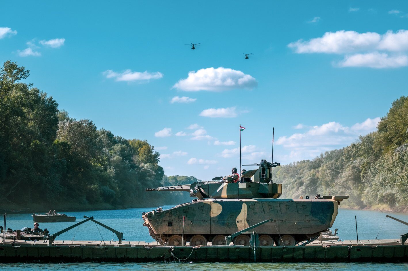 Our Soldiers' Tisza River Crossing Accomplished at “High Level”