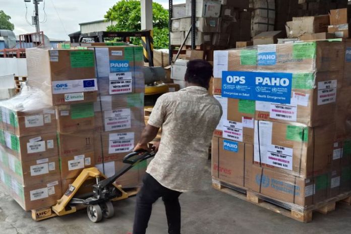 PAHO supports Haiti’s health response following heavy rains linked to hurricane Melissa