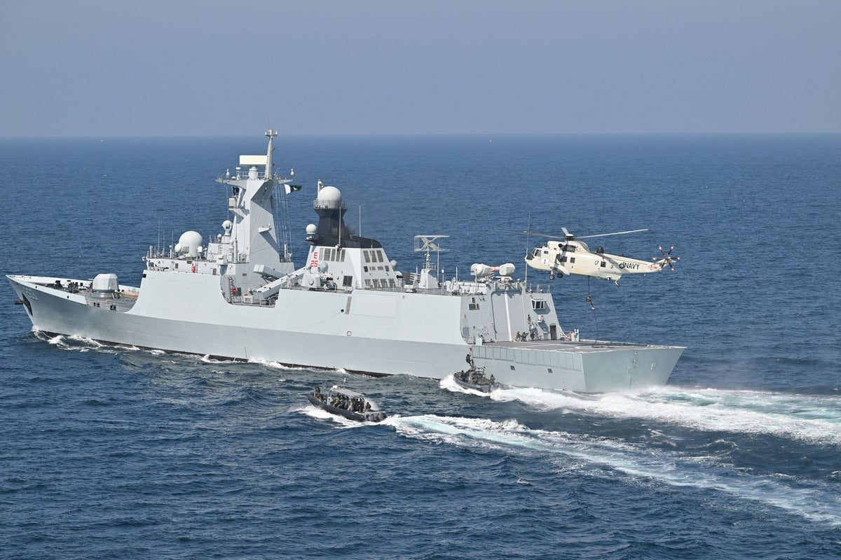 Pakistan Navy seizes $1bn worth of crystal meth and cocaine in Arabian Sea drugs bust