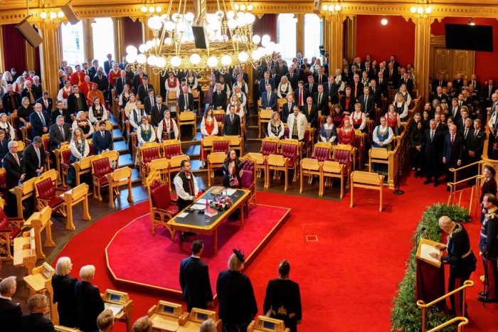 Parliament opens with royal tradition and proposed government reforms