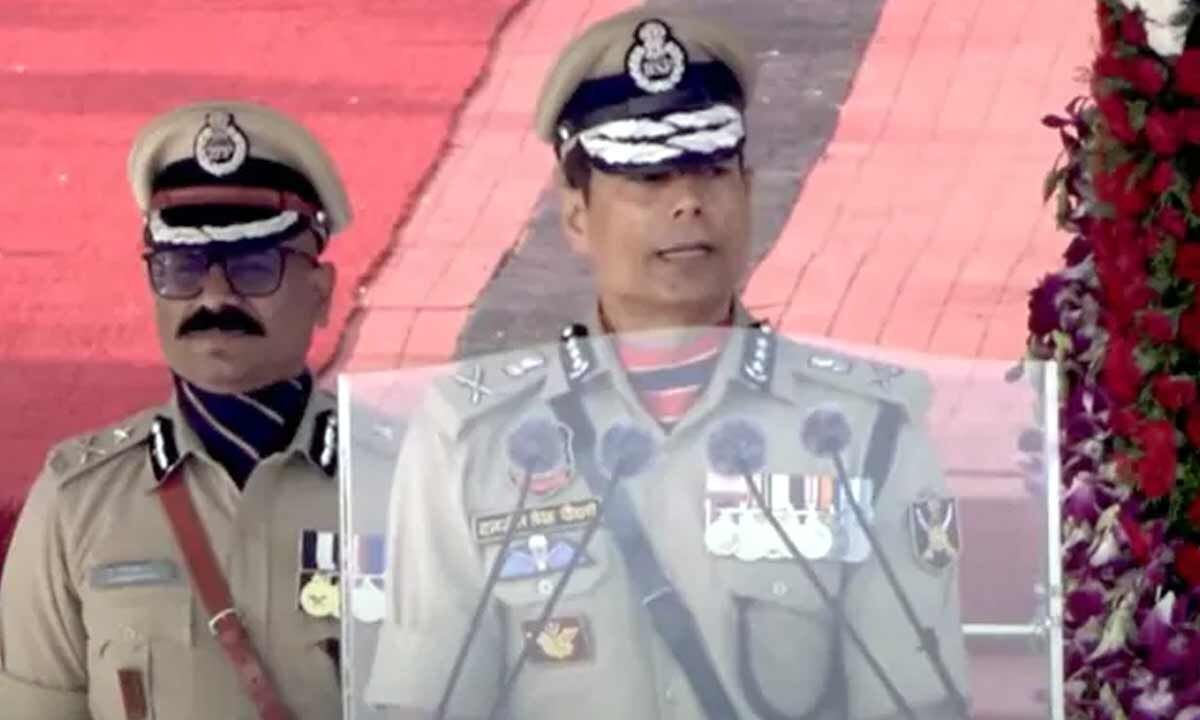Passing out parade marks completion of 77th batch of IPS officers in Hyderabad