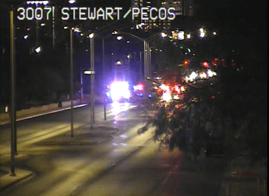 Pedestrian killed in hit-and-run crash in east Las Vegas valley