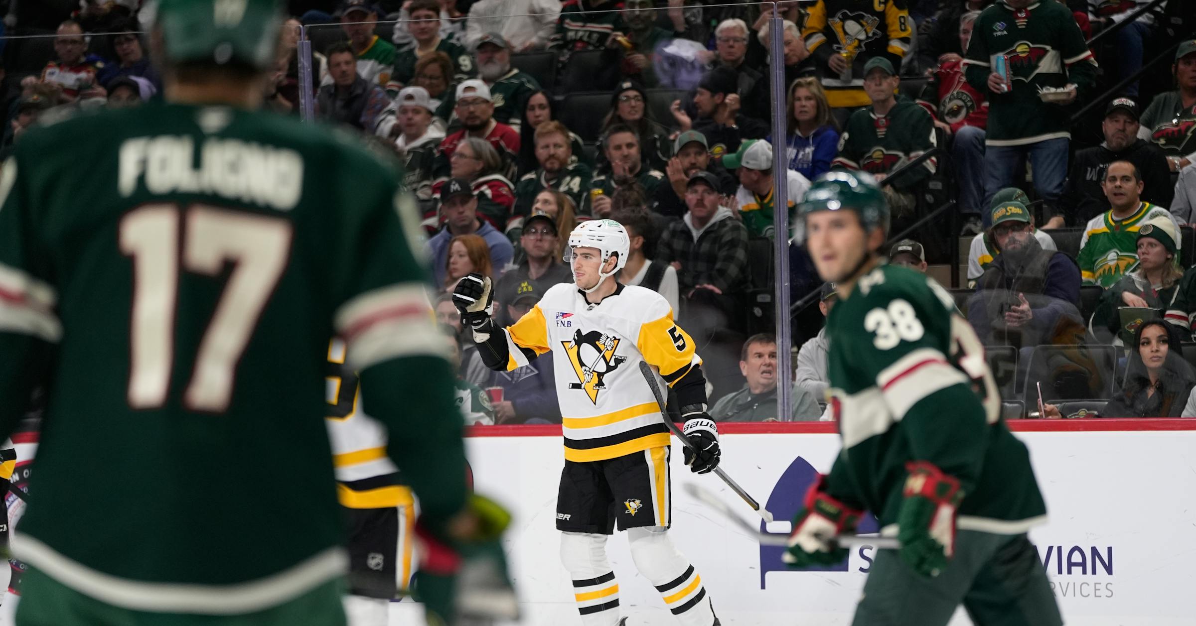 Penguins beat Wild behind third-period surge