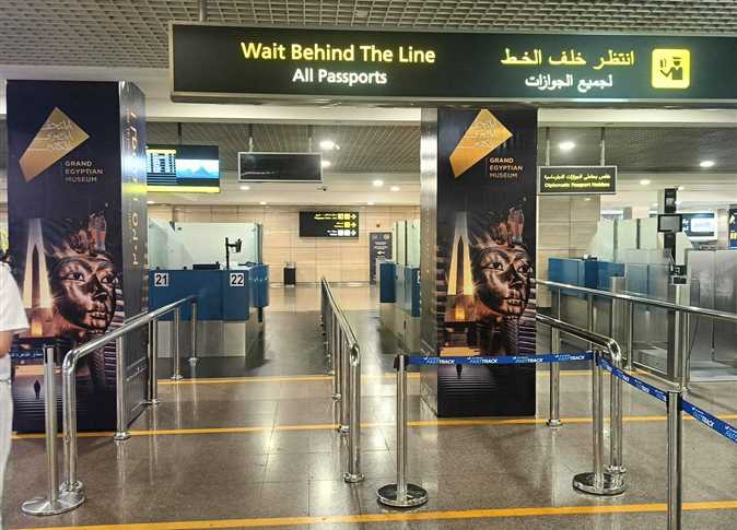 Photos: Egypt’s airports go max alert, adorned in pharaonic style for Grand Egyptian Museum opening