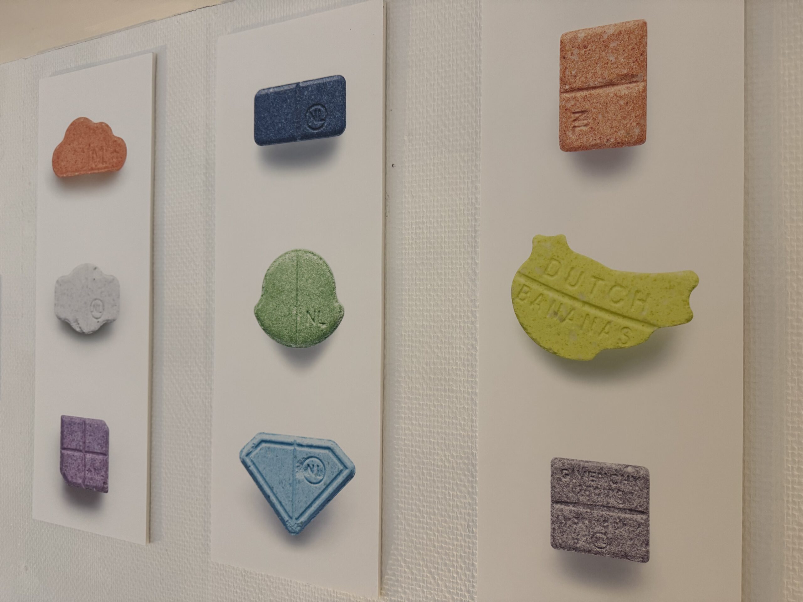Pop a pill art? Amsterdam show features ecstasy pill designs