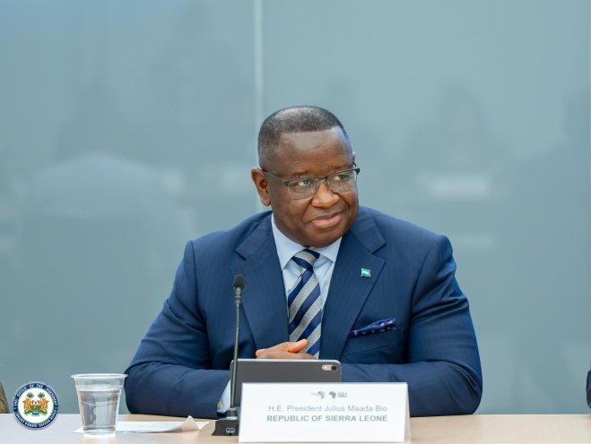 President Bio Declares Sierra Leone “Open for Business” at U.S. Investment Roundtable