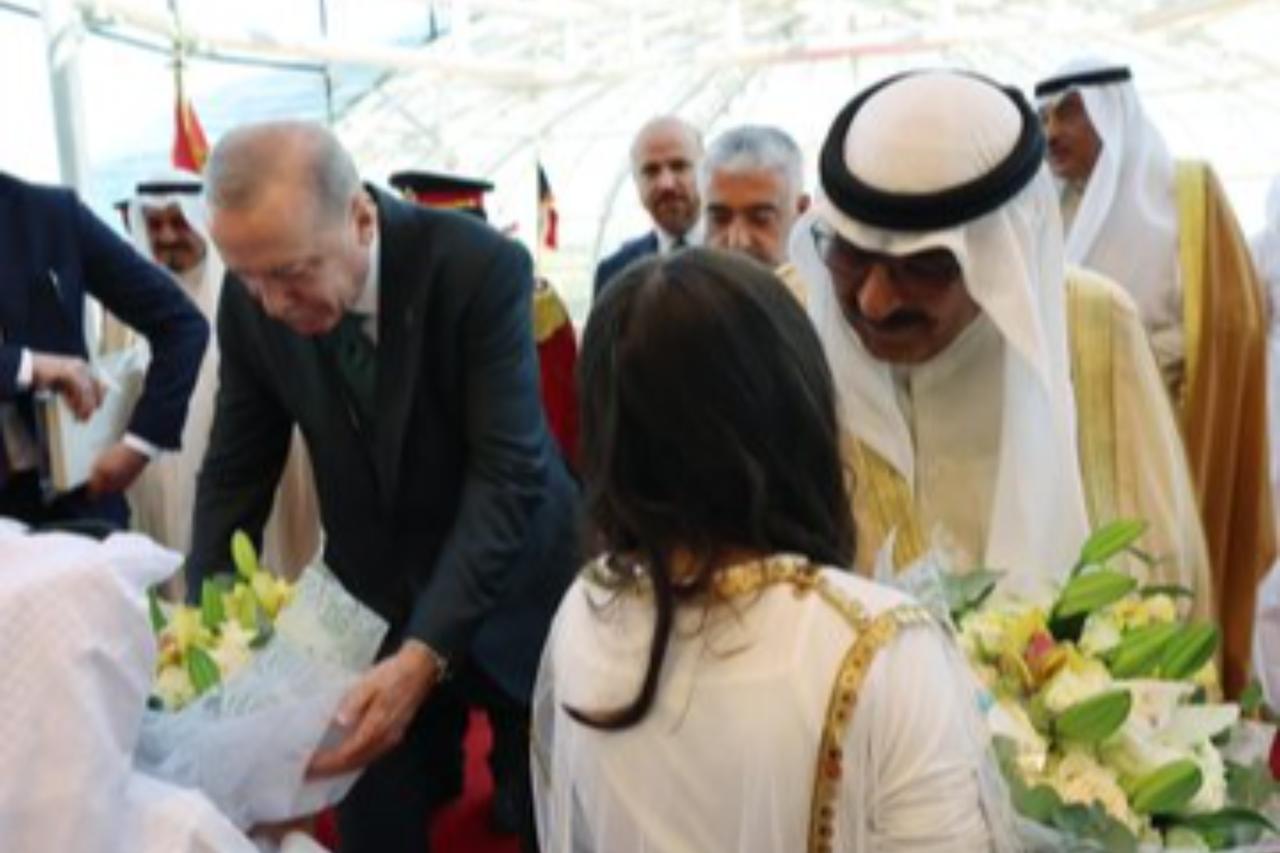 President Erdogan arrives in Kuwait for an official visit on 21 Oct. 2025. (Photo via @/Communications on X)