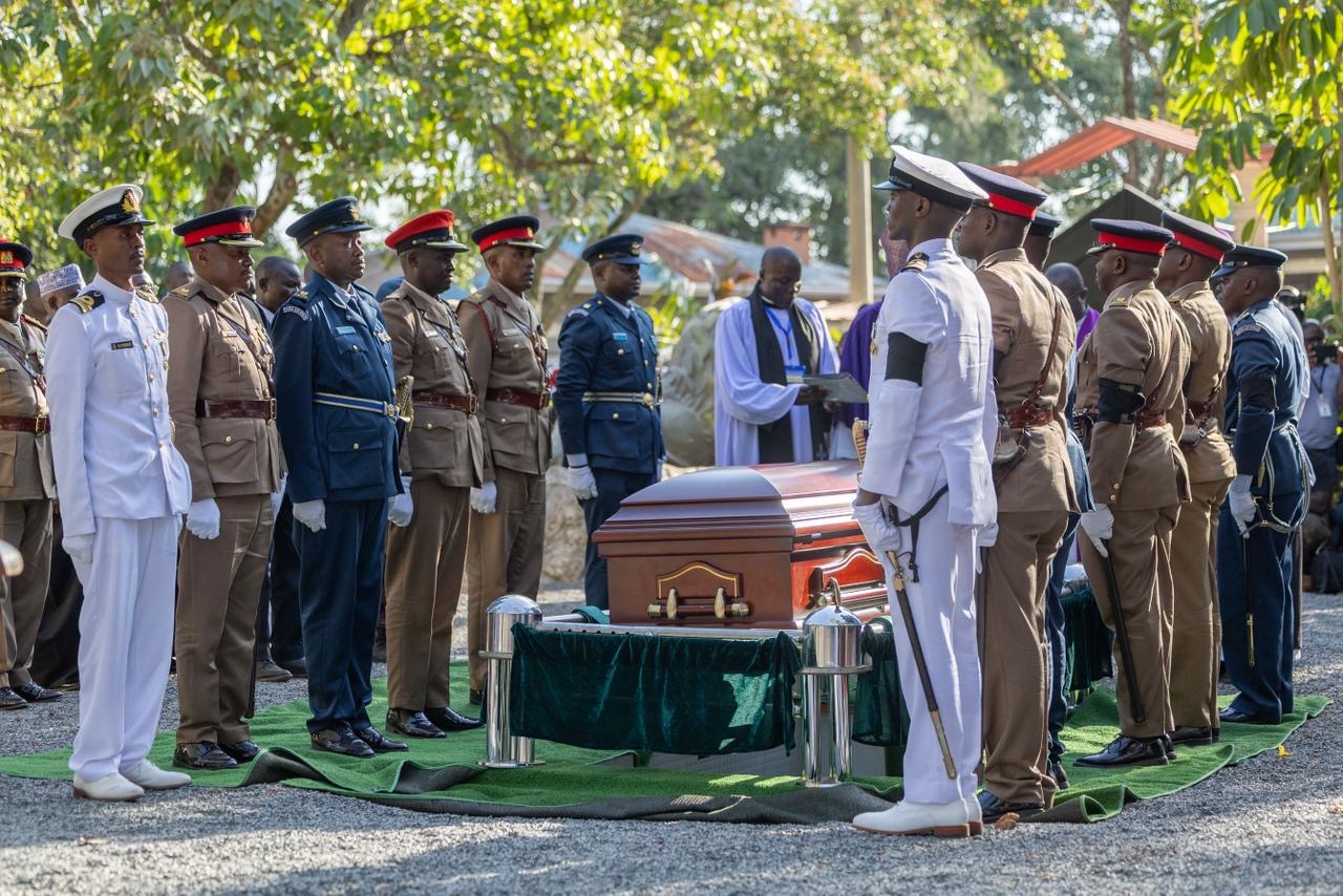 Raila Odinga laid to rest with 17-gun salute and Air Force fly-past in State Burial