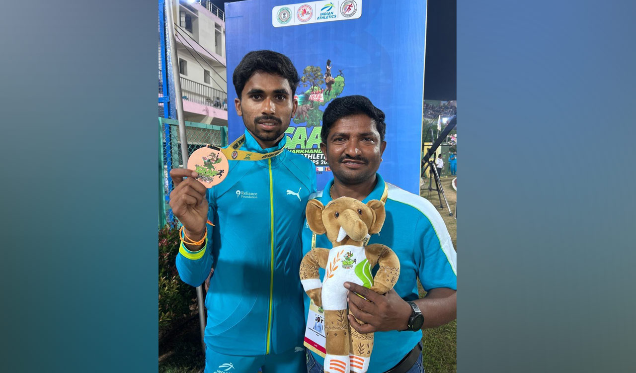 Ram Reddy wins bronze in 800m at South Asian Senior Athletics Championship