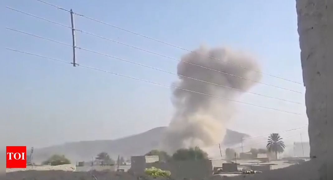 'Rammed vehicle into wall': Suicide attack on Pakistan security forces' camp; viral video shows huge blast