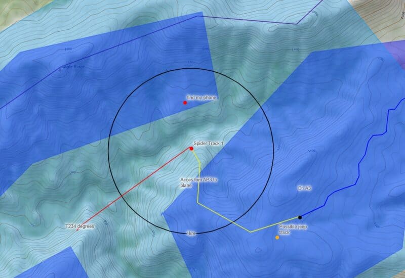 Rescue teams trace missing pilot’s phone signal