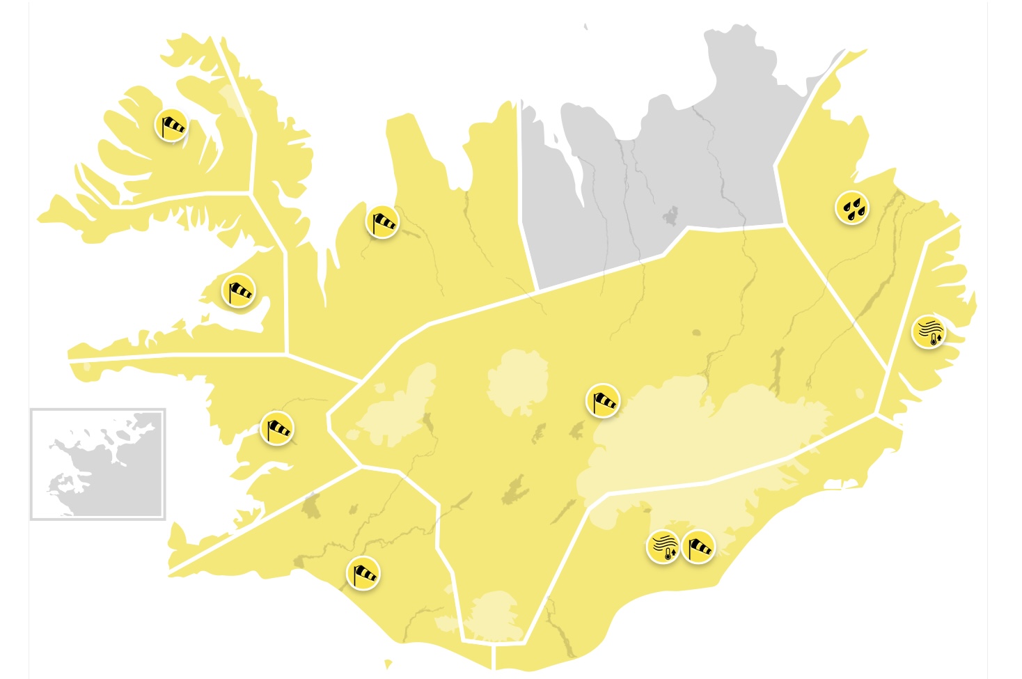 Ring Road Closed At Two Locations In South Iceland Due To High Winds