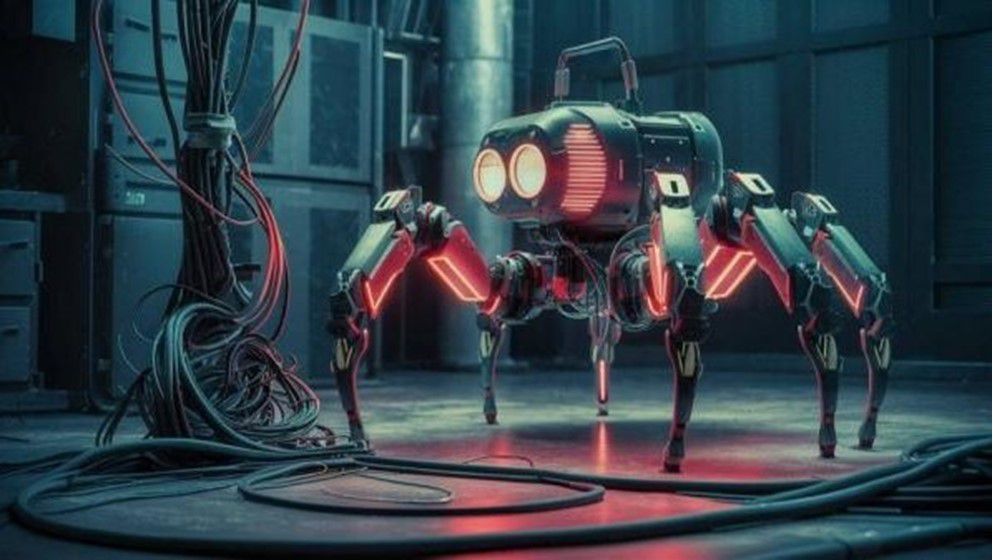 Robotic Spider Developed to Inspect Nuclear Reactors...