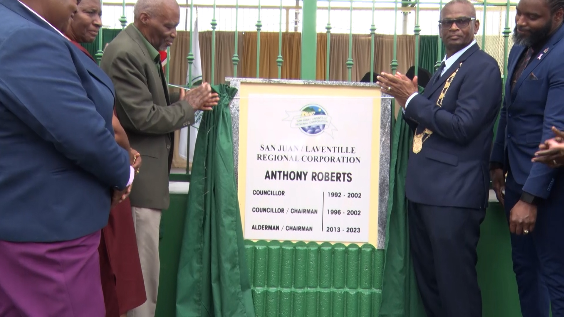 San Juan Promenade Renamed In Honour Of Anthony Roberts