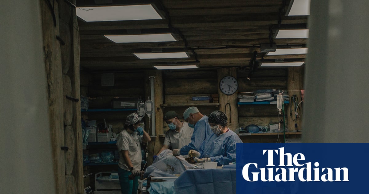 Six metres below ground, a hospital treats Ukrainian soldiers injured by Russian drones | Ukraine