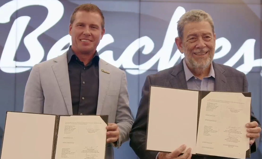 St Vincent To Get $500M Beaches Resorts