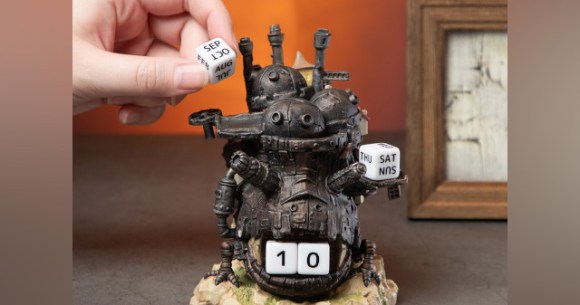 Studio Ghibli releases new Howl’s Moving Castle perpetual calendar