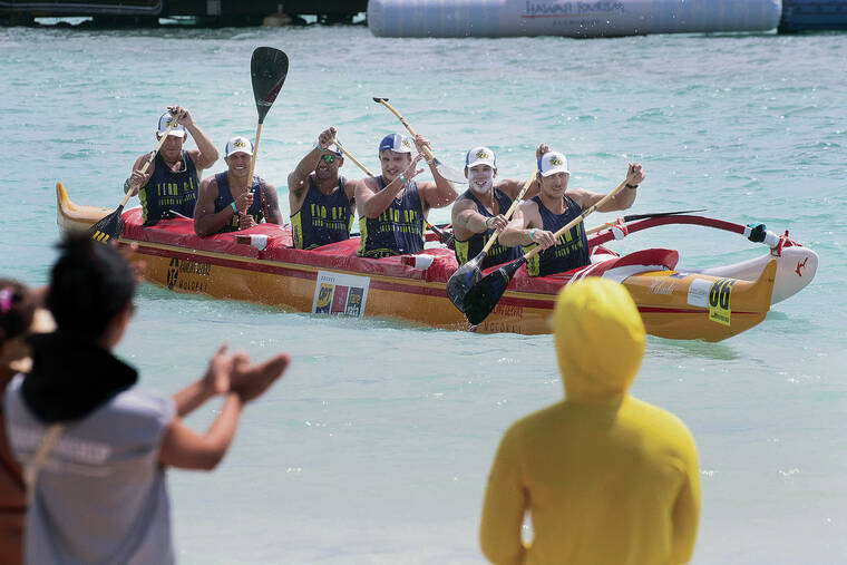 Team OPT defeats defending champion Shell Va‘a for first Molokai Hoe title