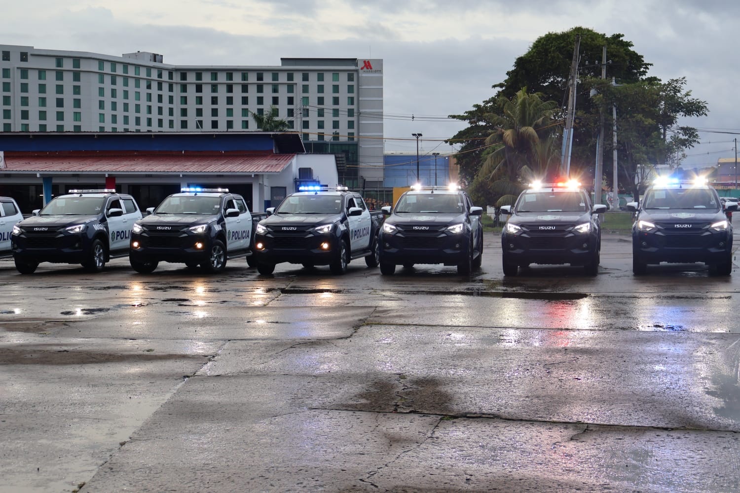 The National Police Reinforces It’s Vehicle Fleet With the Delivery of 27 New Police Vehicles