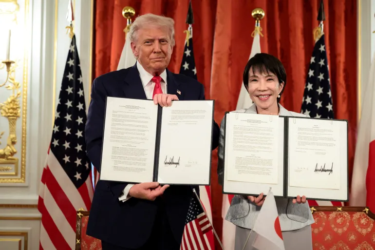 Trump, Japan’s Takaichi sign deal to secure rare earths supply