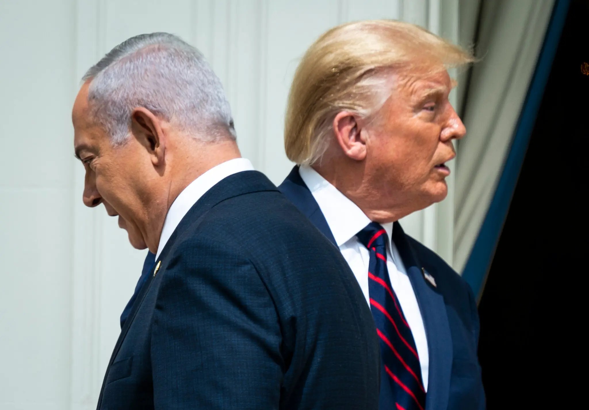 Trump iyo Netanyahu oo isku dhacay iyo Trump oo eray yaab leh ku qeexay Netanyahu