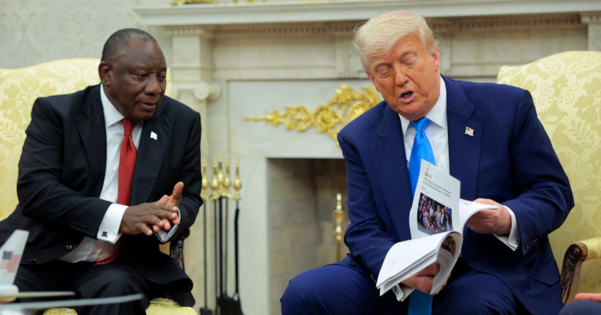 Trump sets record-low refugee cap at 7,500, with focus on white Afrikaners