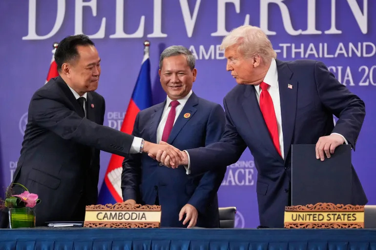Trump signs Thailand-Cambodia ceasefire pact at ASEAN summit in Malaysia