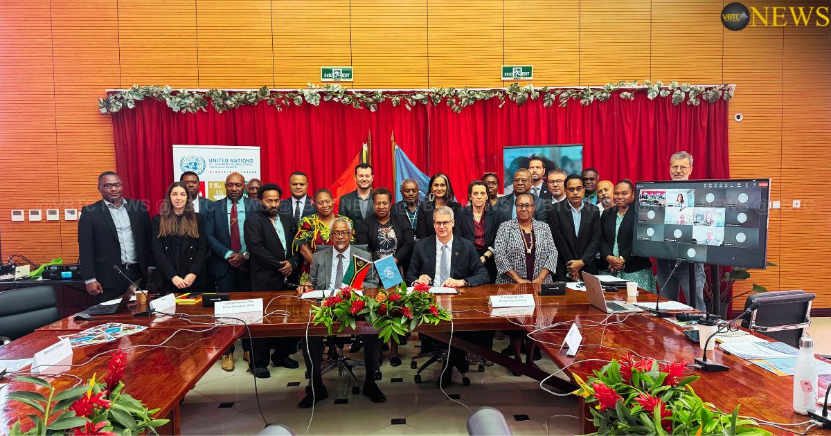UN and Vanuatu Sign Vt9.5 billion Implementation Plan
