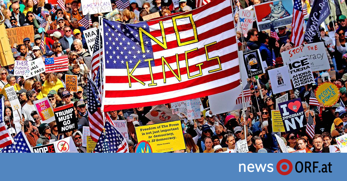 USA: Landesweite Proteste gegen Trump