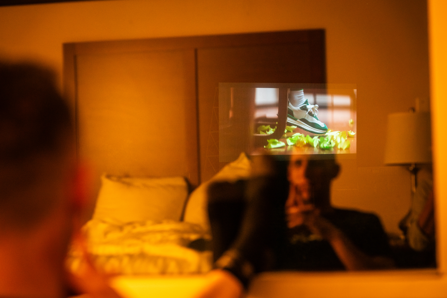 We spent the night at a Southern Colorado motel attached to a drive-in theater