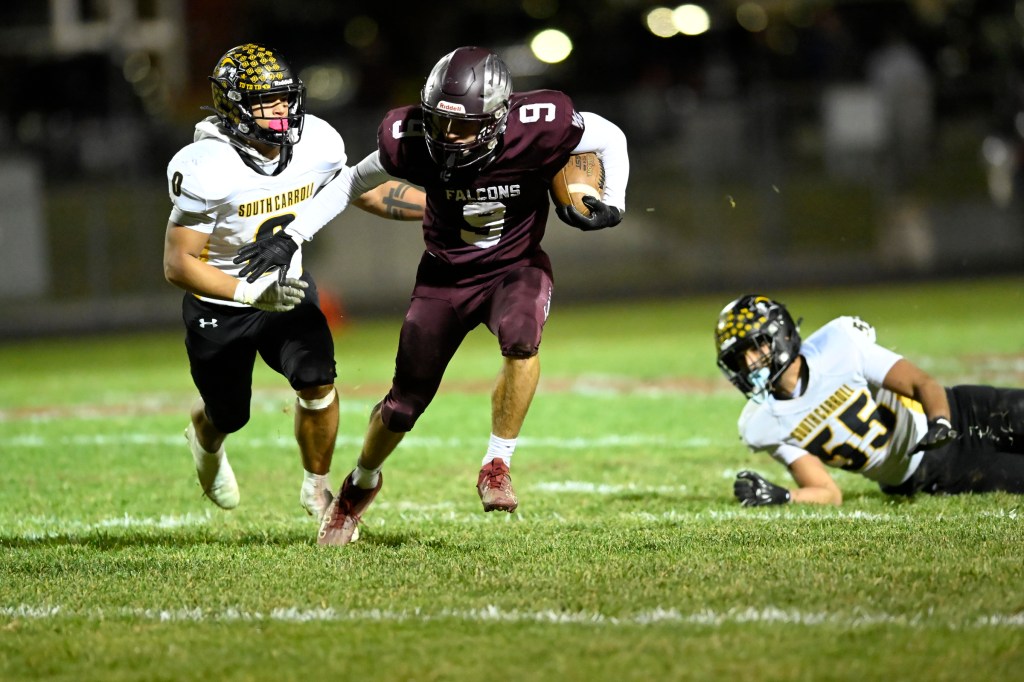 Winters Mill football stays focused on senior night, tops South Carroll 23-13